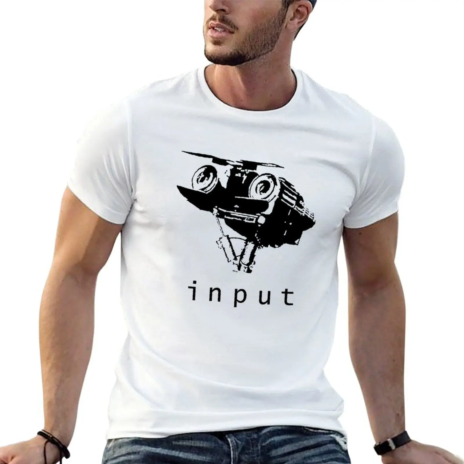 Input T-Shirt tees Luxury Short sleeve tee men
