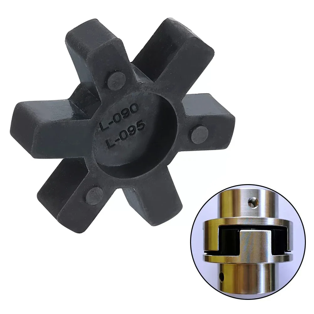 High Performance NBR Rubber Spider Insert for Lovejoy LJaw Coupling Efficient Power Transmission Smooth Rotation