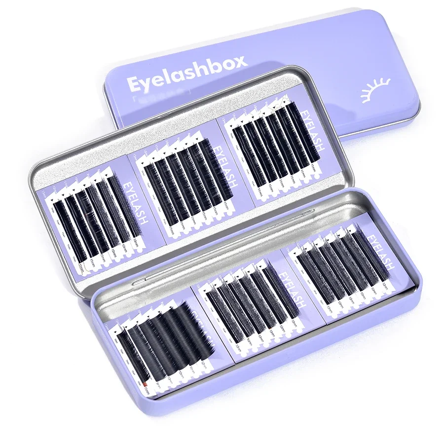 Caja de almacenamiento magnética para pestañas, herramienta de almacenamiento para extensiones de pestañas postizas, tiras magnéticas para pestañas, diadema magnética para regalo