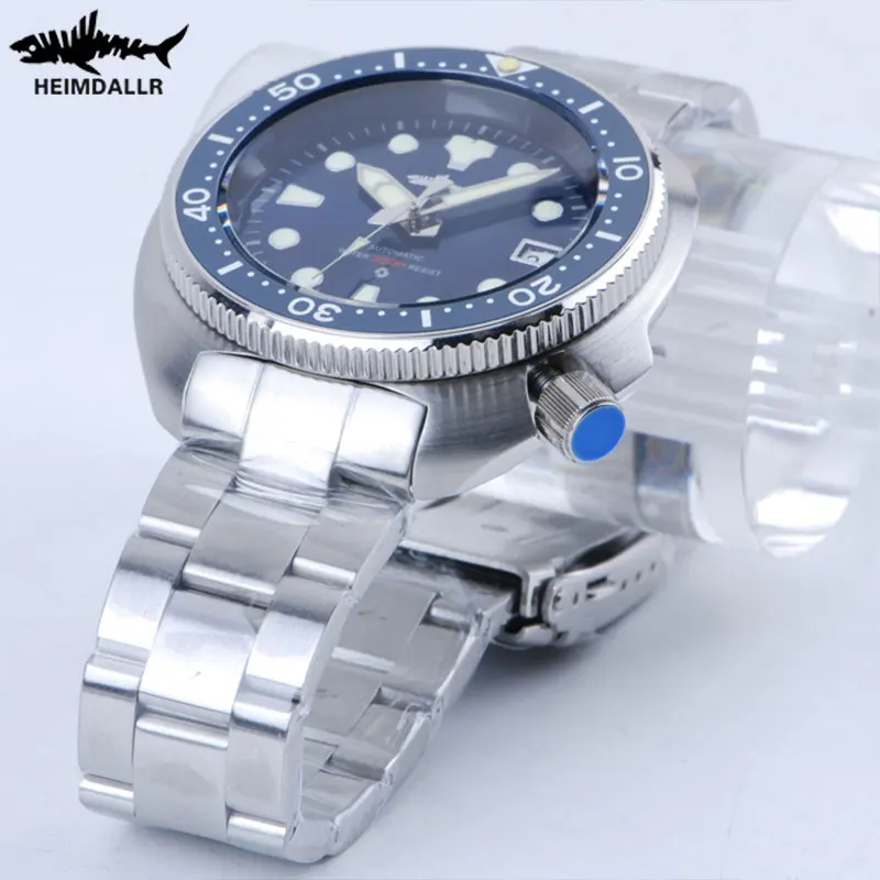 

HEIMDALLR Mens Mechanical Watch Sapphire Crystal Ceramic bezel NH35A Automatic Watches 20Bar Waterproof Diving Mechanical Watch