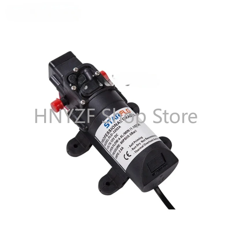 2202A 4.0LPM 80PSI 12 volt best small electric water diaphragm pump sprayer for sale