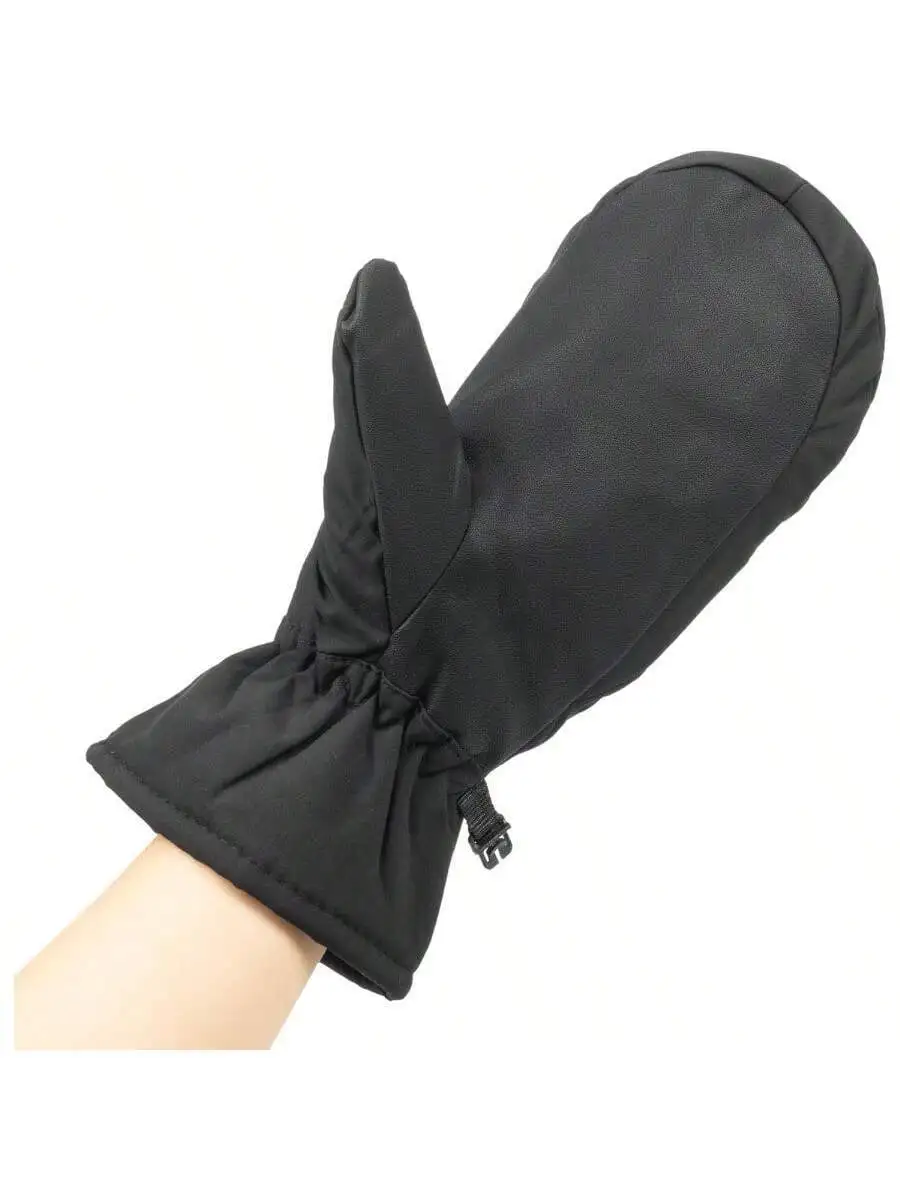 

Winter Waterproof Windproof Ski Gloves Non-Slip Warm Thick Lining Snow Mittens