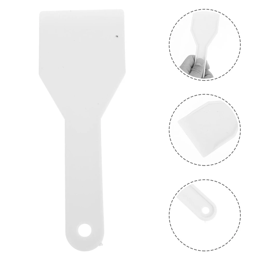 

3Pcs Deicing Shovel Freezer Scraper White Ice Spade Removing Tool Fridge Remover Refrigerator Cleaning Tool Plastic Portable