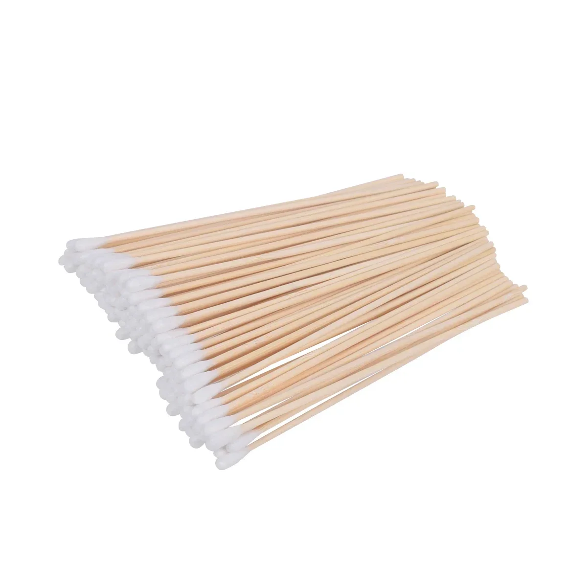 100/200pcs 6 Inch Long Tactical Cleaning Cotton Swabs Cleaning Kit Mat For AR15  M4A1 AK74 AK47 Remington 870 Colt 1911 view 5