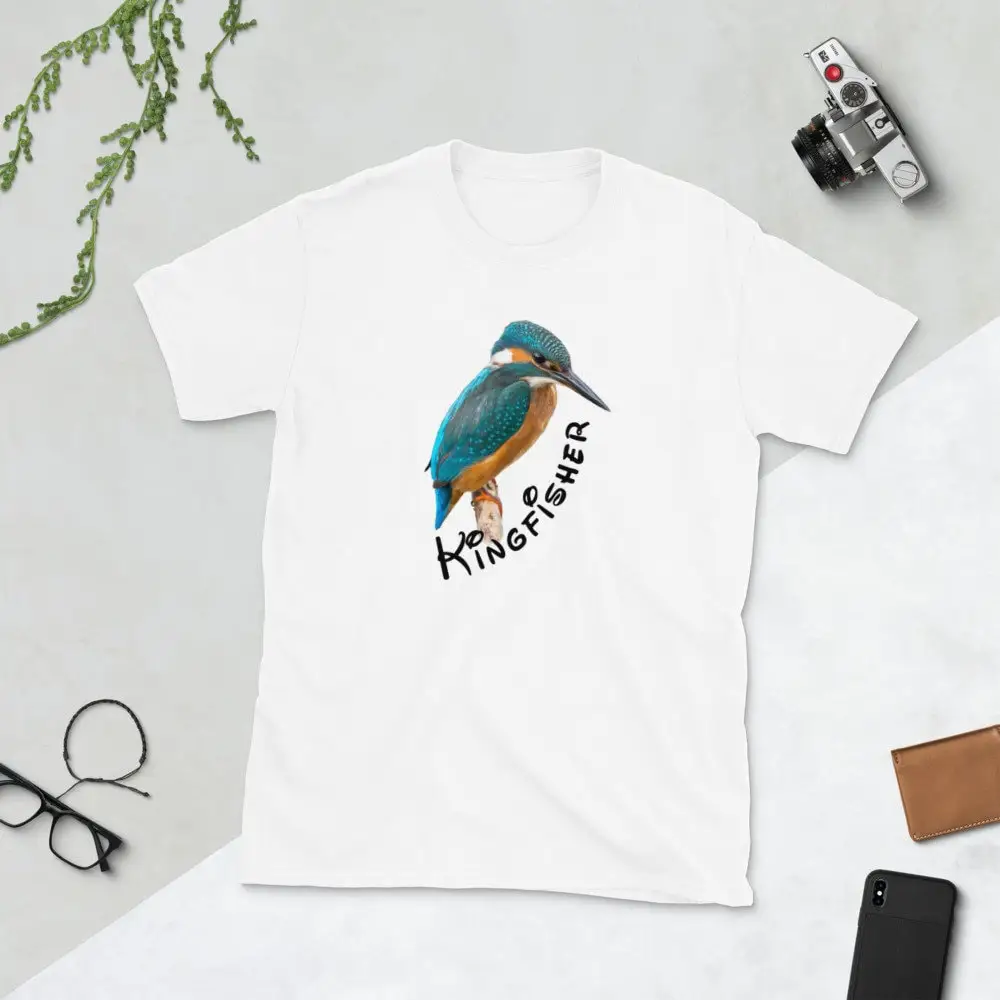 Kingfisher Birdwatching Birdwatcher Birder  T Shirt