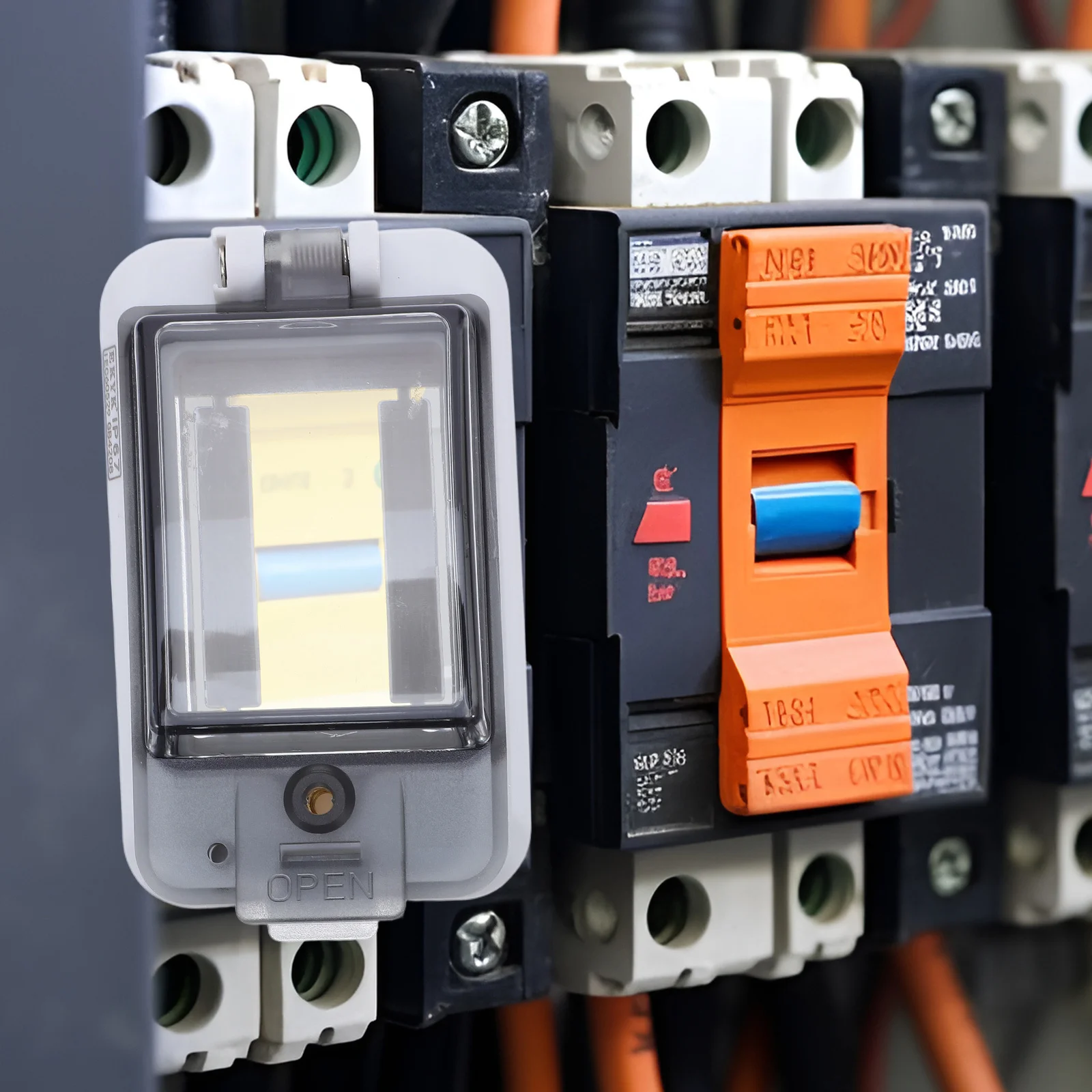

2 Way Circuit Breaker Cover Transparent Design Waterproof Electrical Panel Box Cover Distribution Panel Circuit Breaker