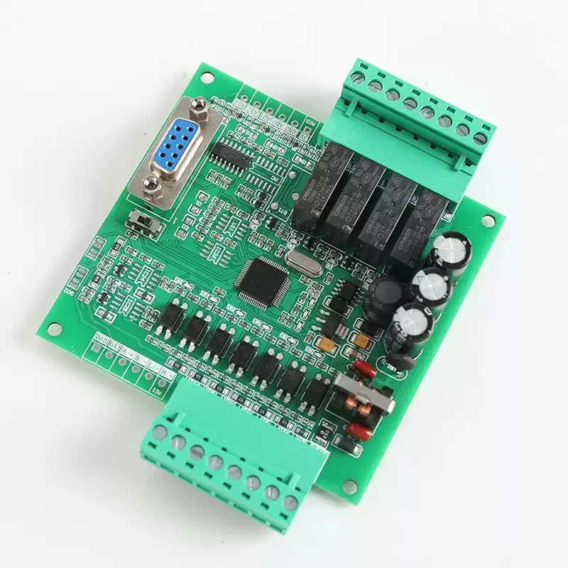 Domestic PLC Industrial Control Board, Programmable Logic Controller FX2N‑10MR, With Clock, Analog Quantity and PT1000 Function