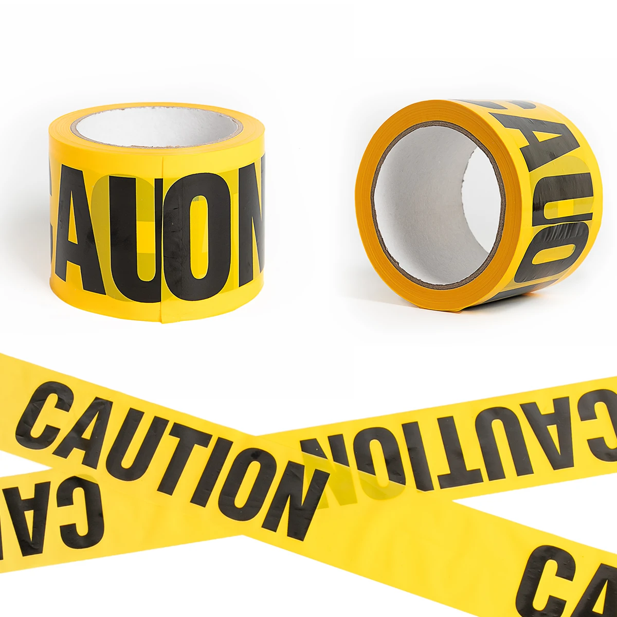 100m/25m Caution Ribbon Supplies Yellow Black Construction Theme Caution Ribbons for Construction Birthday Party Ribbon Decorat