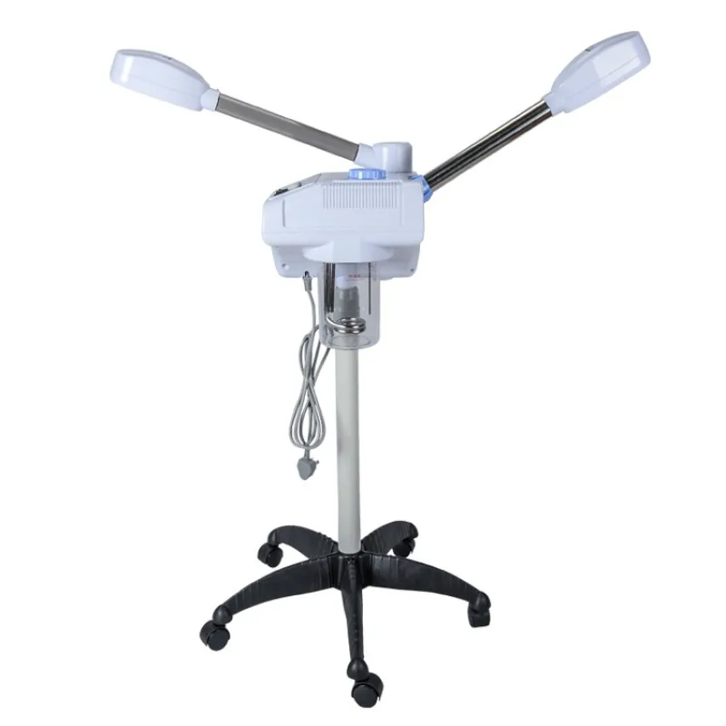 

Beauty merchants use facial hydration, face steamer, flower herbal ion rocker, vertical double-tube hot and cold sprayer