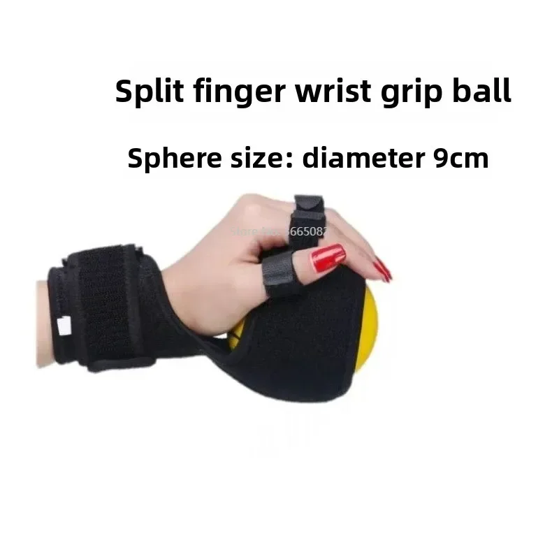 

Finger Grip Power Training Ball Splint Finger Orthosis Rehabilitation Fitness Exercise Protector Cover Posture Corrector Health