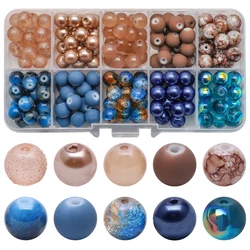 200 Pcs/Lot 8mm Crystal Glass Loose Round Beads Crafts For DIY Making Charms Bracelets Necklace Earing Jewelry Accessories