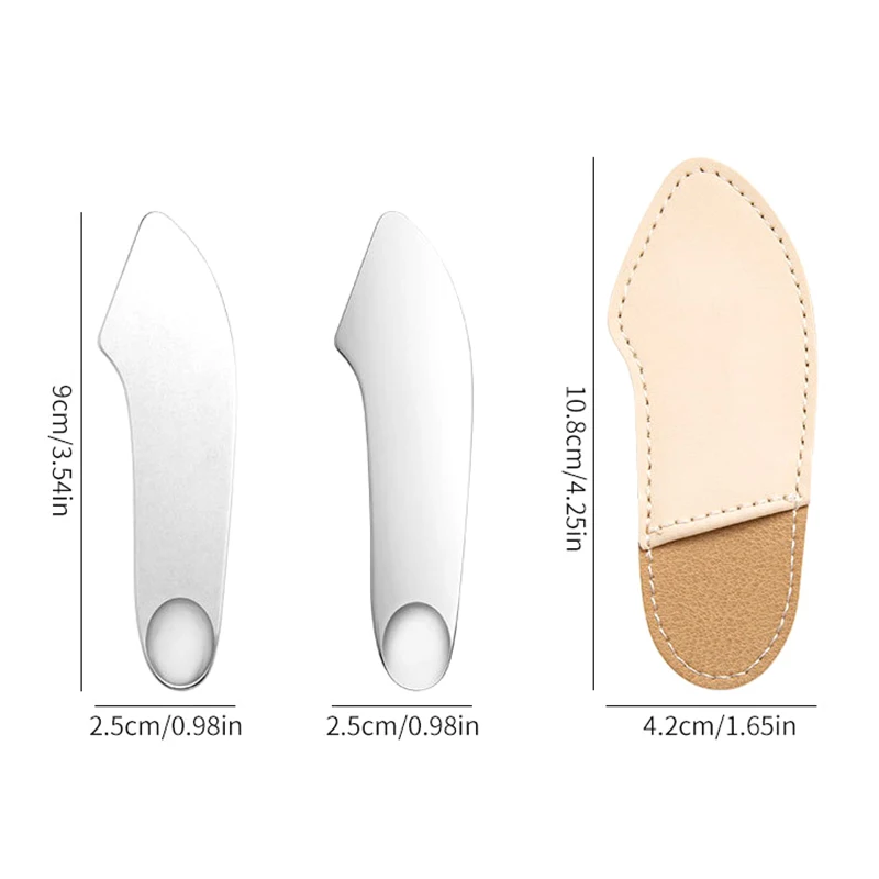 Spatola per Toner per trucco in acciaio inossidabile Double-end cucchiaio per crema cosmetica strumento per la miscelazione del fondotinta strumento per il trucco cosmetico con custodia