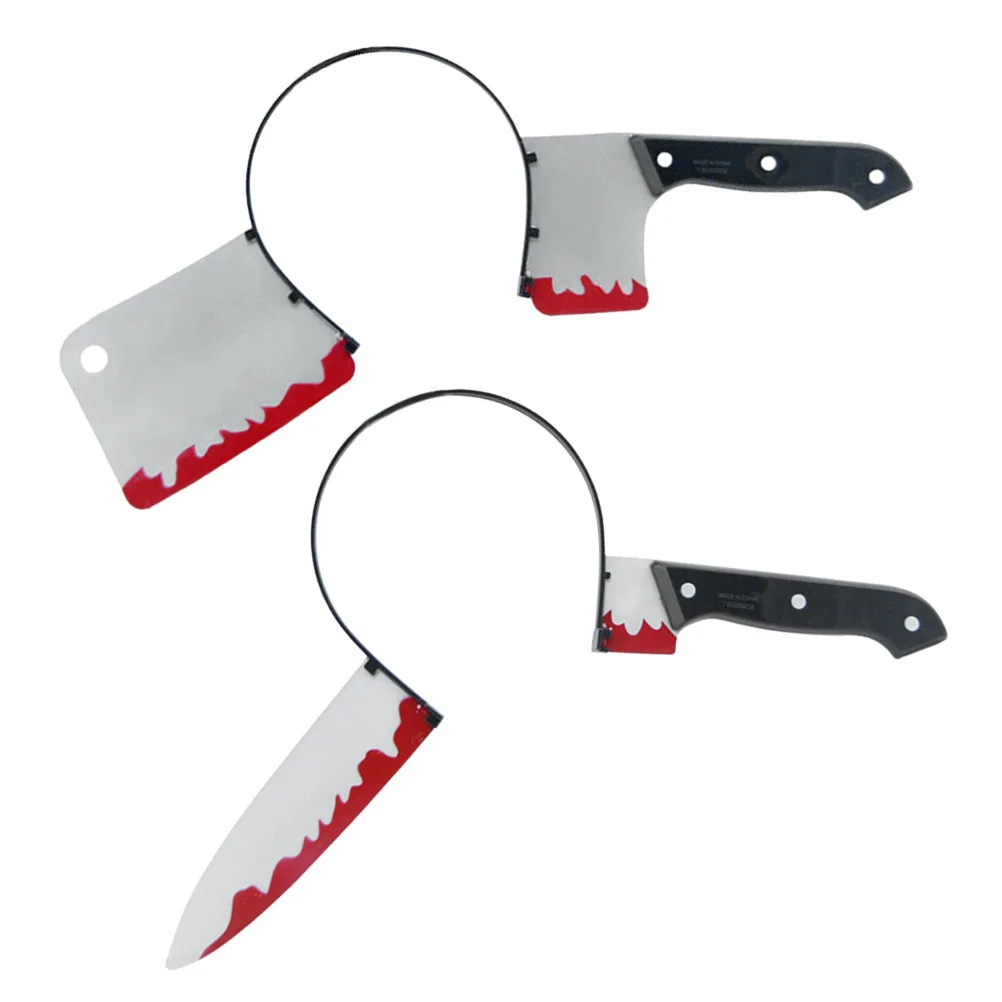 

2 Pcs Head-piercing Tool Props Creepy Toys Halloween Costume Cosplay Accessories