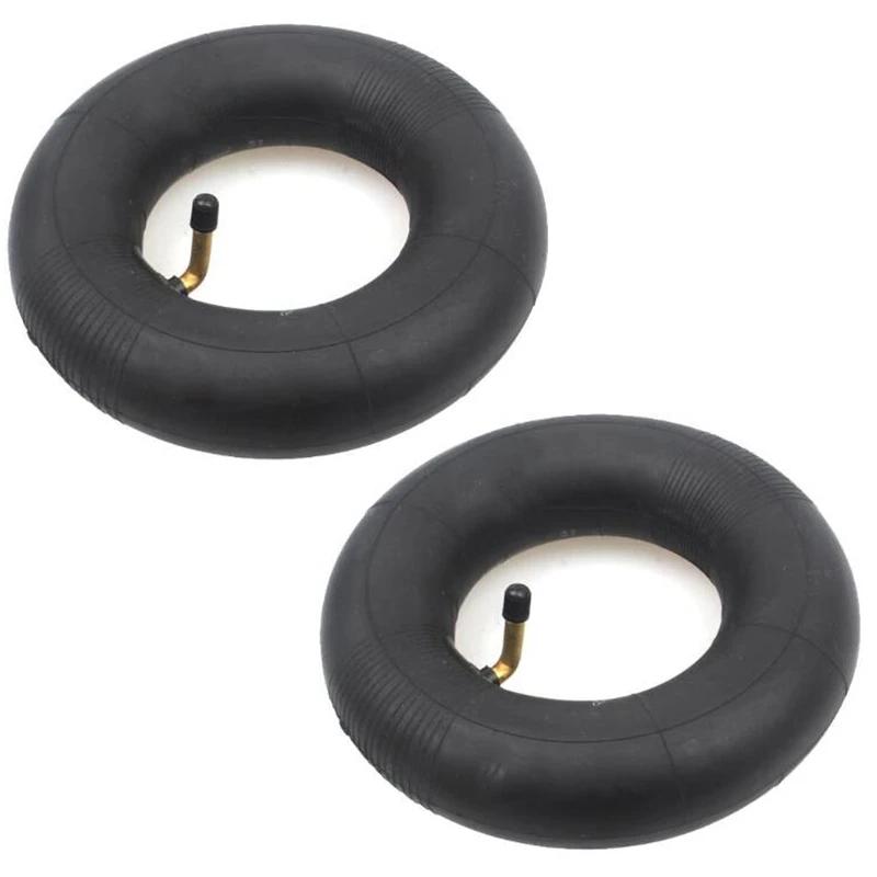 2 Pack 2.80/2.50-4 Inch Inner Tube With TR87 Bent Valve Stem For Scooters, Lawn Mowers, Wheelbarrows, Hand Trucks