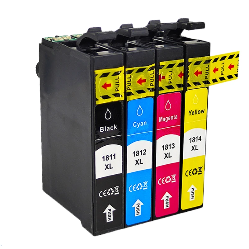 Ink Cartridges For Compatible EPSON 18XL T1811 T1814 For Epson XP-415 XP-30 XP-102 XP-202 XP-205 XP-302 XP-305 XP-402 Printer