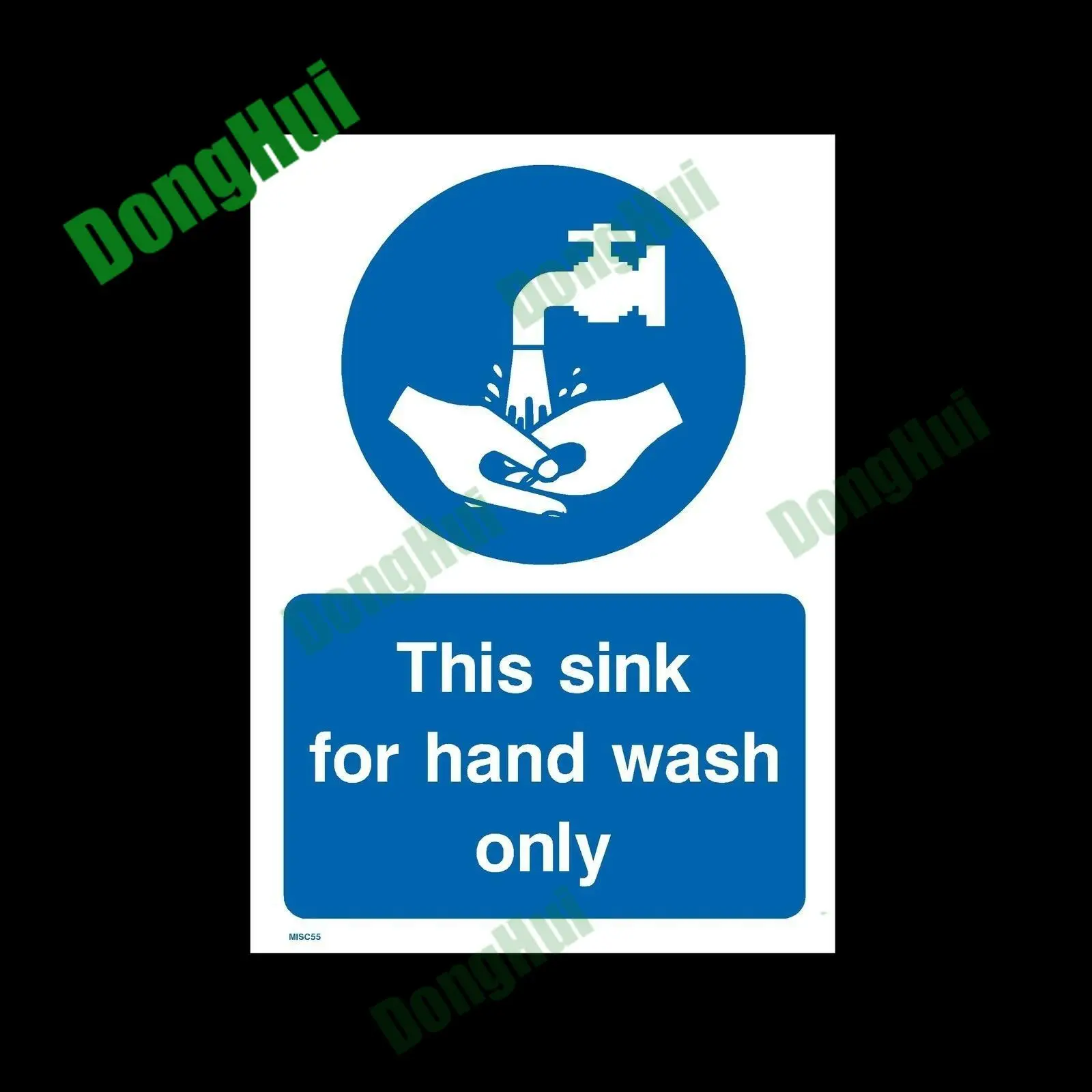 

This Sink for Hand Wash Only Label Sticker Warning Caution Danger Adhesive Sticker