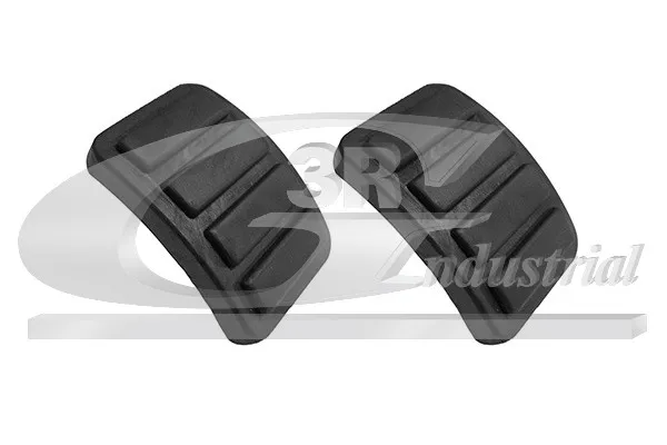 RUBBER BRAKE CLUTCH PEDAL COVER KIT (2 PCS) 7700651253 7700651623 6060908