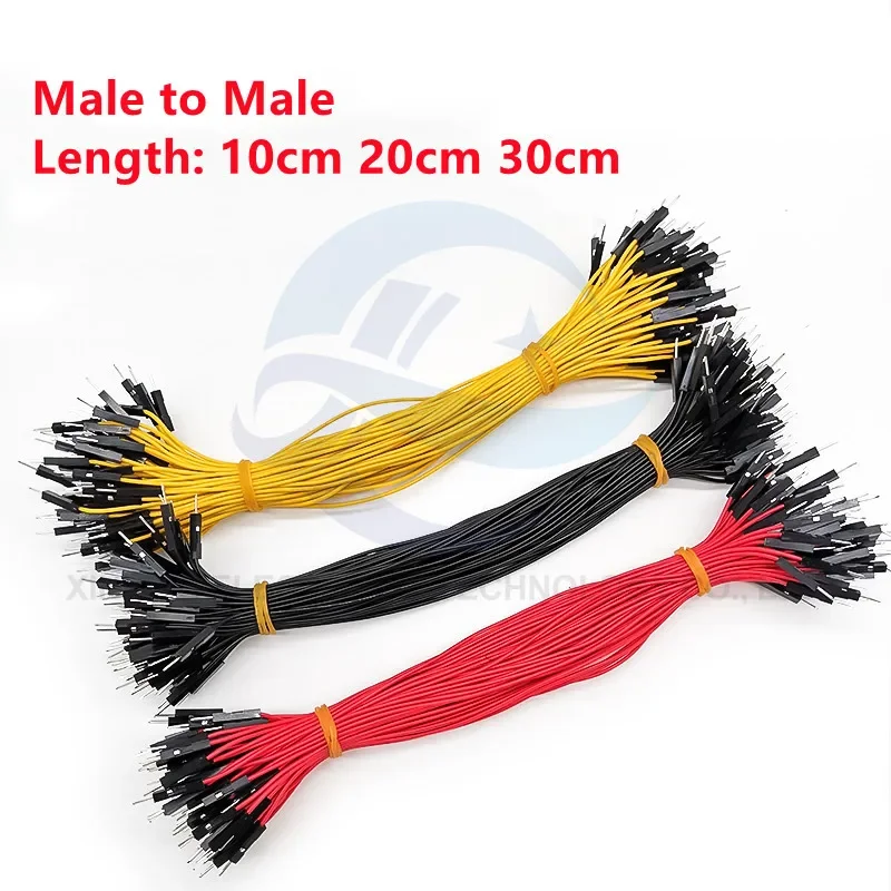 10pcs Breadboard Dupont Cable For Arduino Line 2.54mm Male Female Dupont Jumper Wire 26AWG Cable DIY Electronic 1P Connector