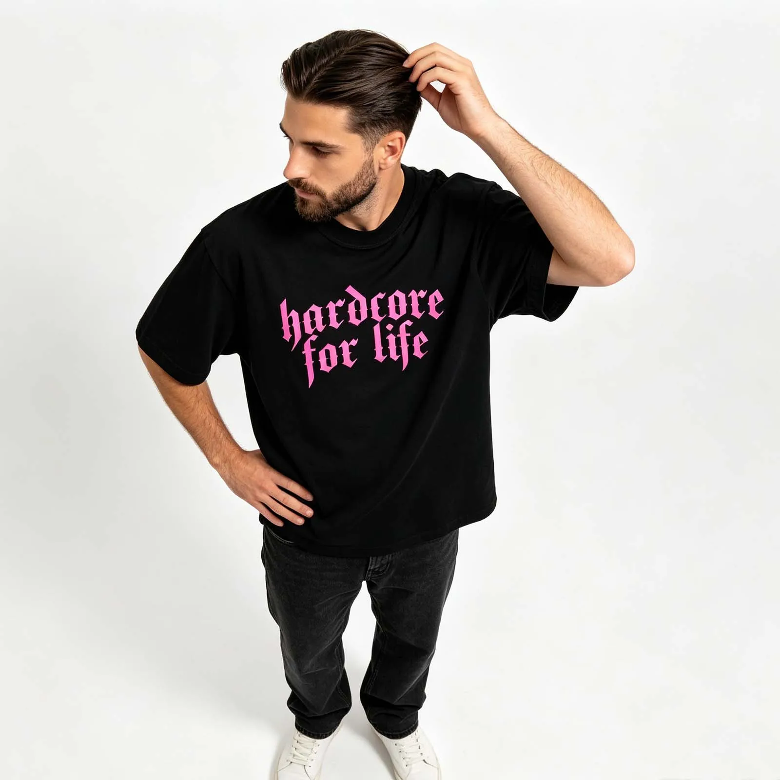 Premium 260g Cotton Femboy Gay Tomgirl Black Tee Minimalist Aesthetic Twink Top Comfy Everyday Wear T-Shirt Gift