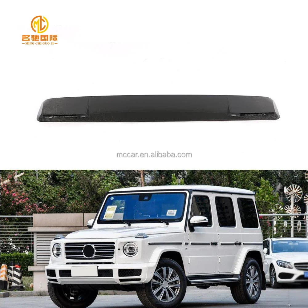 

OEM Carbon Fiber Roof Spoiler B Style for Mercedes-Benz G63 G65 AMG W463 G Class spoiler