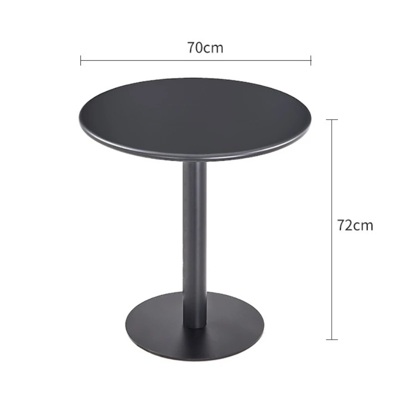 

Balcony Living Room Café Tables Side Shop Courtyard Commercial Café Tables Leisure Metal Furniture Стол MH40ZZ