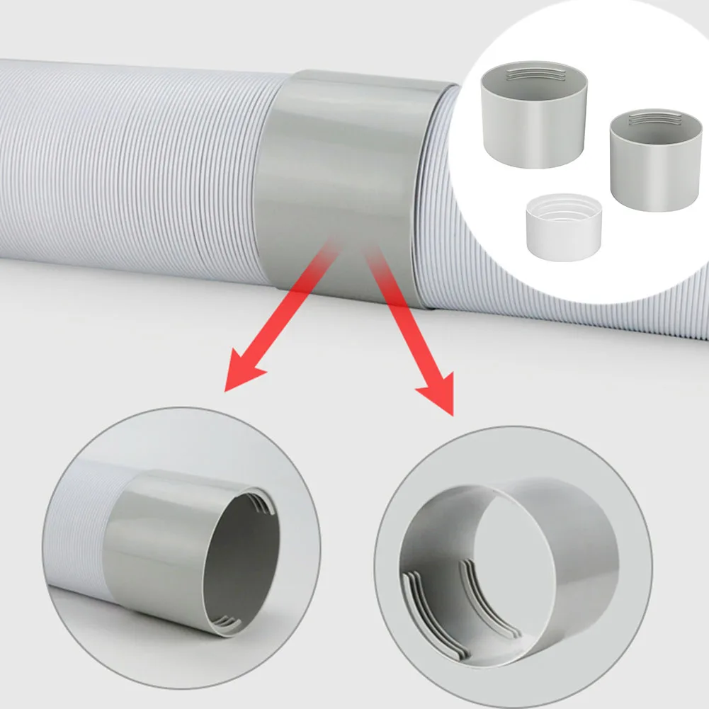 Соединитель выхлопного шланга для портативного кондиционера, выхлопной адаптер и удлинитель с повышенной эффективностью воздушного потока