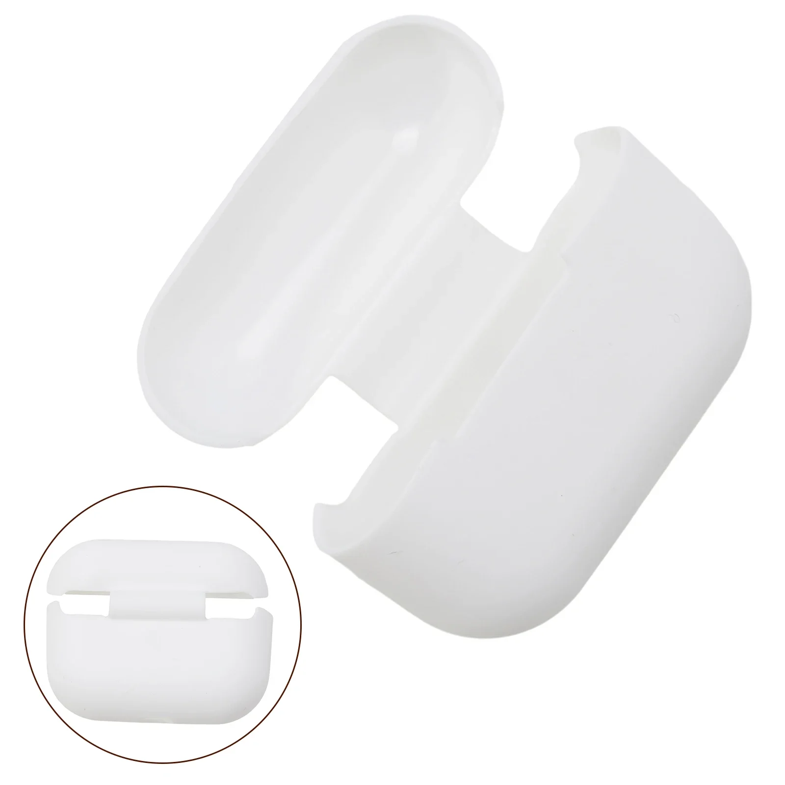 For AirPods Pro Wireless Bluetooth Headset Case Silicone Scratch Proof Case Cover With With Hooks Headphone Accessories