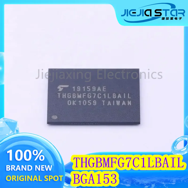 Thgbmfg7c1lbail 100% nagelneu und original importiert 16gb emmc chip FBGA-153 handy schrift elektronik ics