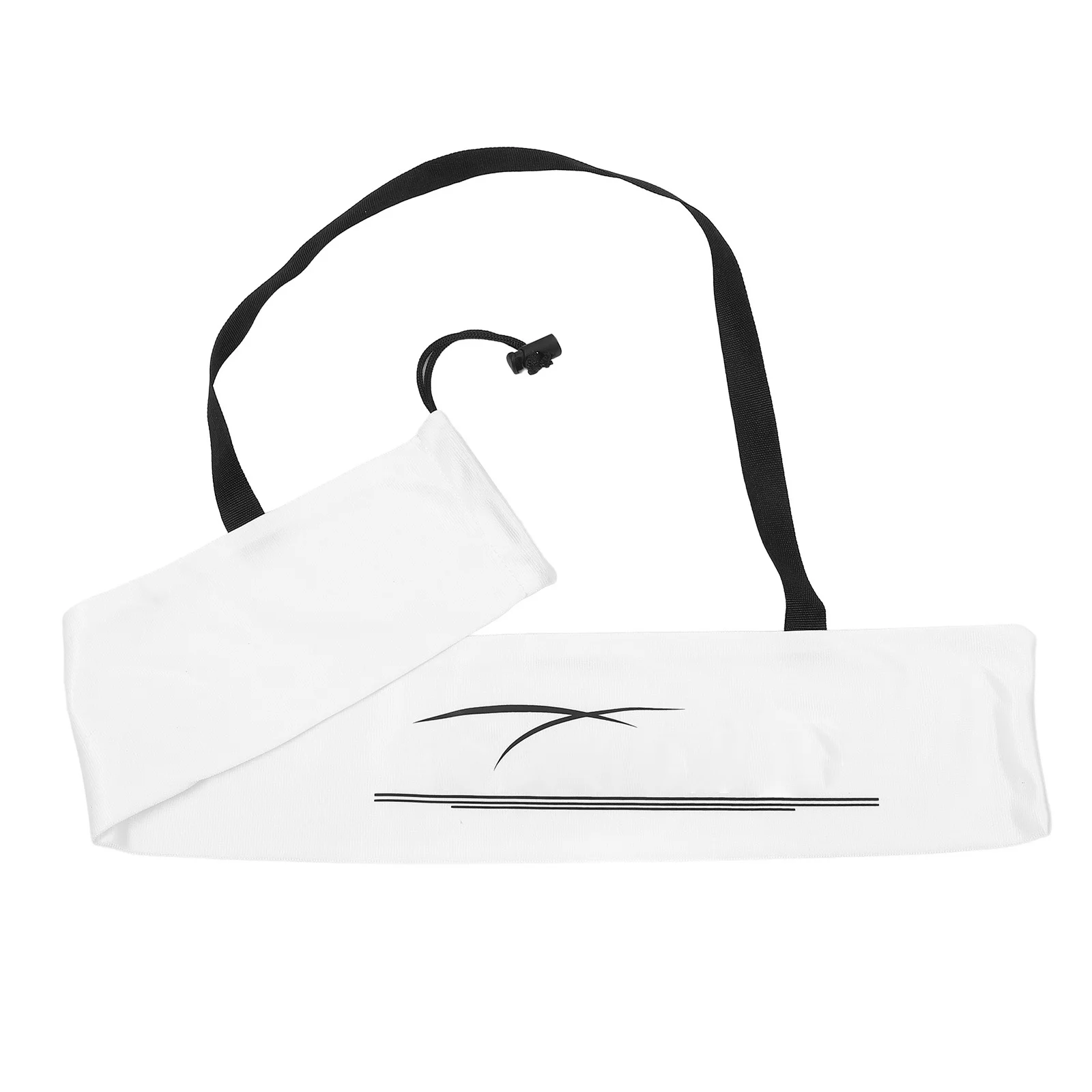 

Baseball Bat Backpack 68cm White Storage Bag Lint Material Display Case Carrier Flannel Pouch Stick Bag Bat Sleeve Team Sports