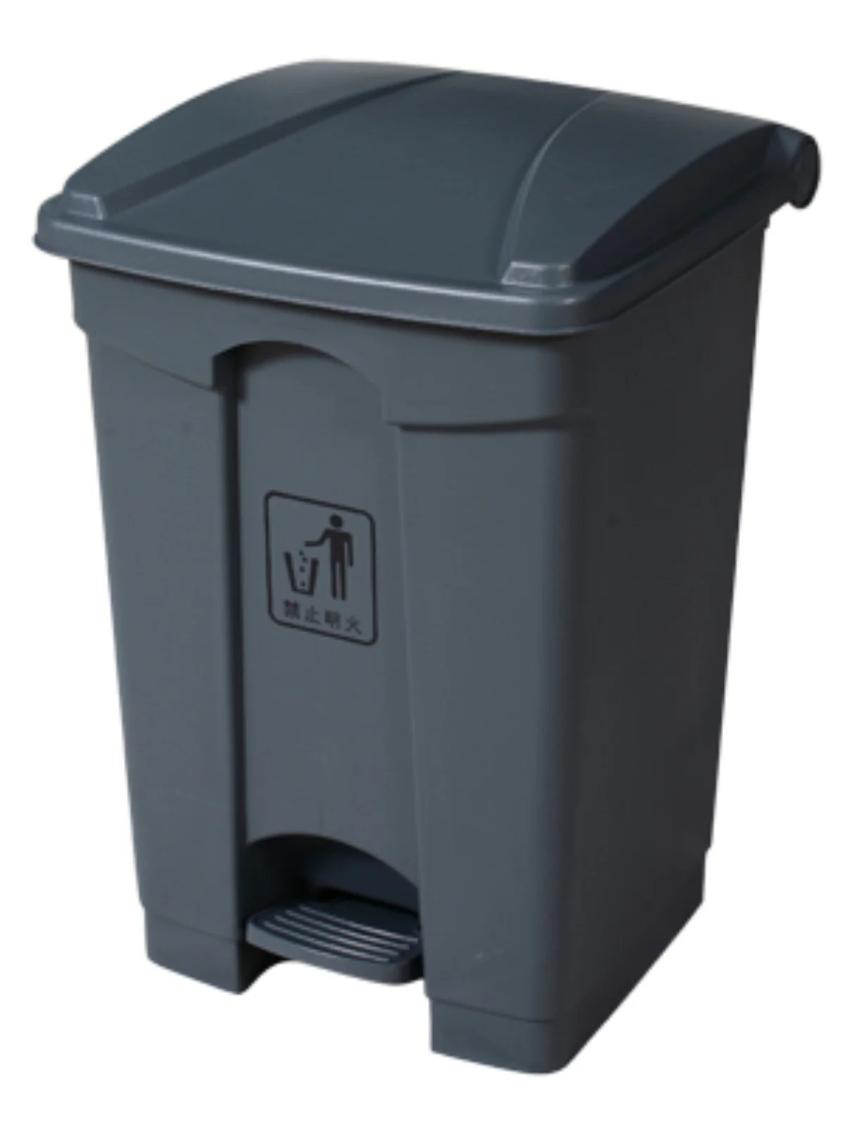 

Thiened Plastic Pedal Tra Can Medical Waste Bin Yellow Square Clinic Hospital 30L 60L 70L Foot Operated Waste Disposal