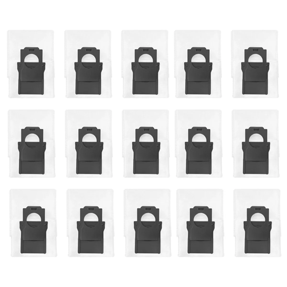 Sacos de Pó Substituição para Dreame, Acessórios de Aspirador, X30 Pro Plus, X30 Pro Ultra, 15 peças