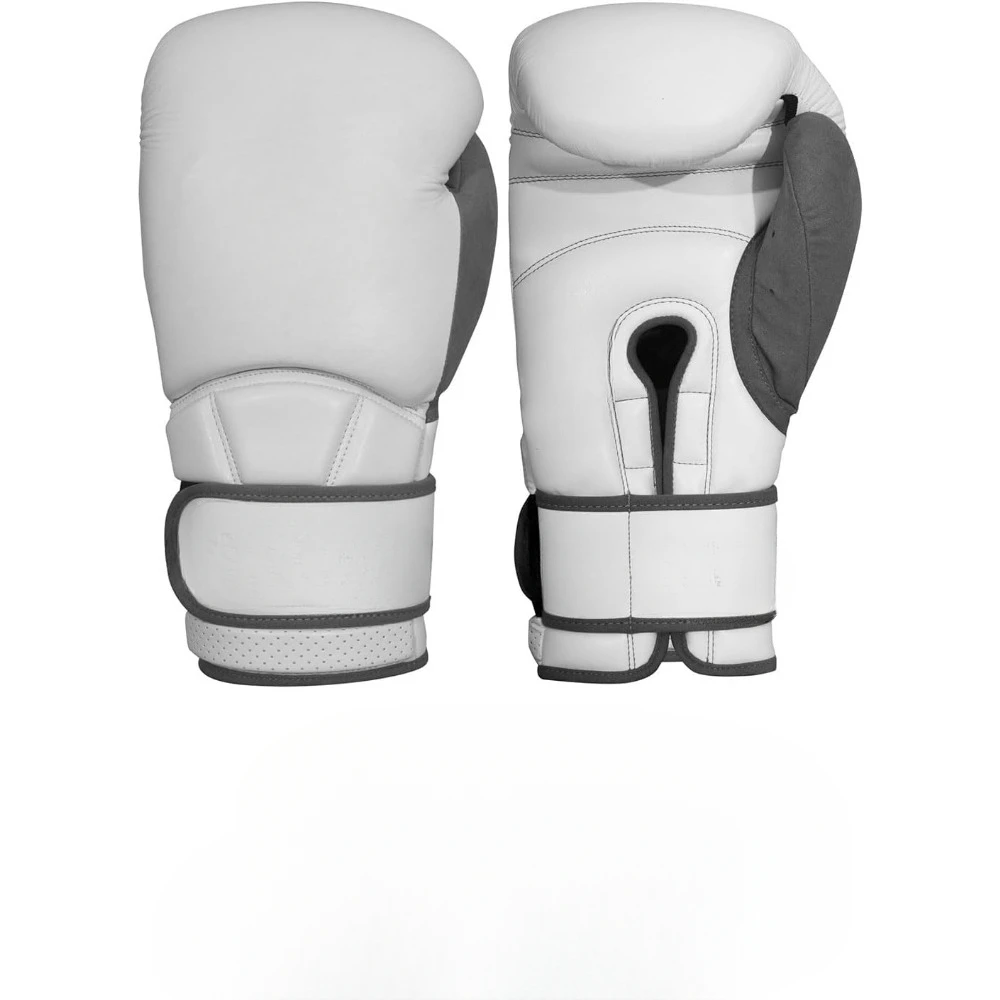 

Gel Shock Safety Boxing Sparring Gloves, Durable leather, Suede thumb is perfect for wiping off sweat, flexibility.