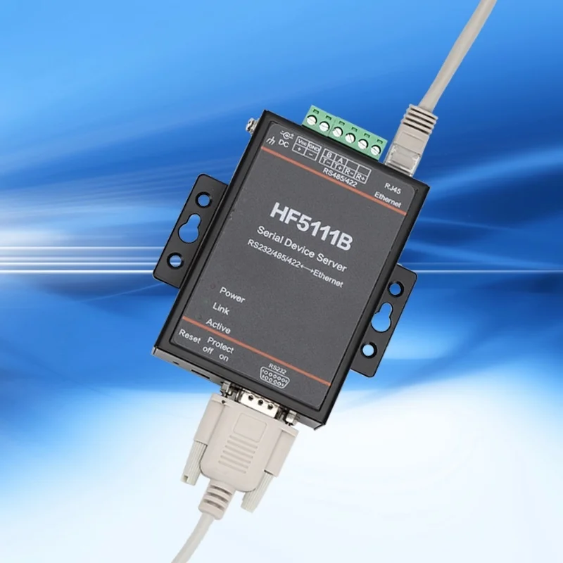 

HF-5111B Последовательный сервер 3-в-1 RJ45 RS232/RS485/RS422 к последовательному серверу Ethernet DTU