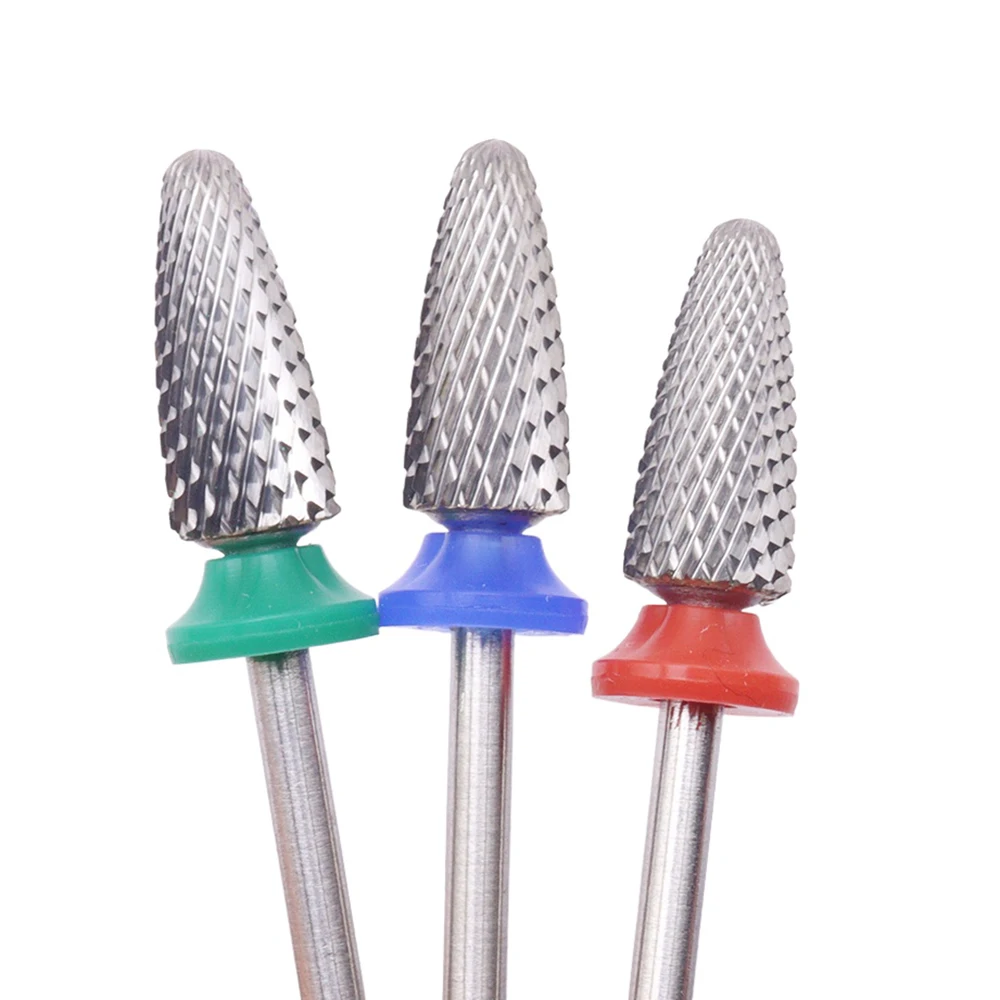 6mm kugelförmiger Nagelbohrer aus Wolframkarbid mit 2,35mm Schaftdurchmesser für professionelle Nagelkunstwerkzeuge
