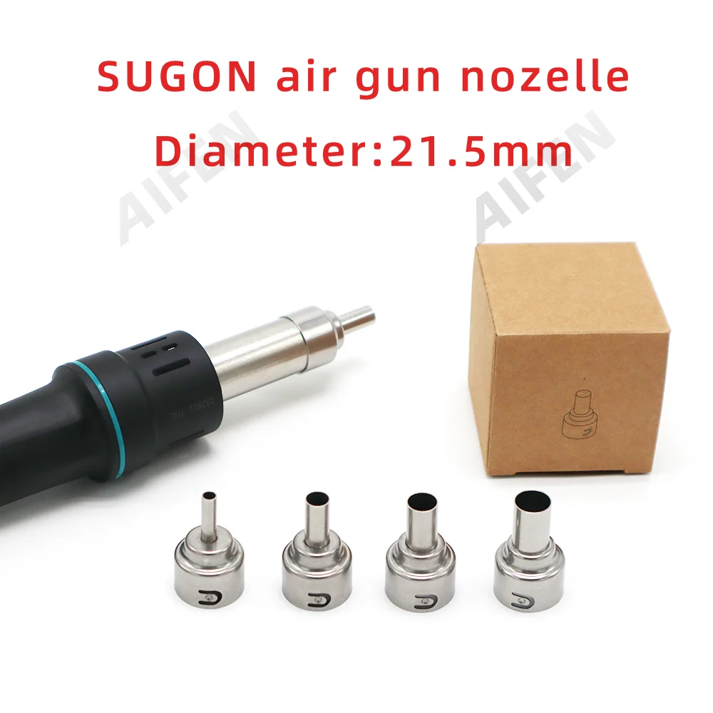 SUGON 8650/ 8630/8610DX-PRO dysze gorącej wiatrówka stacja lutownicza akcesoria spawalnicze dysza suszarki do włosów do lutowania