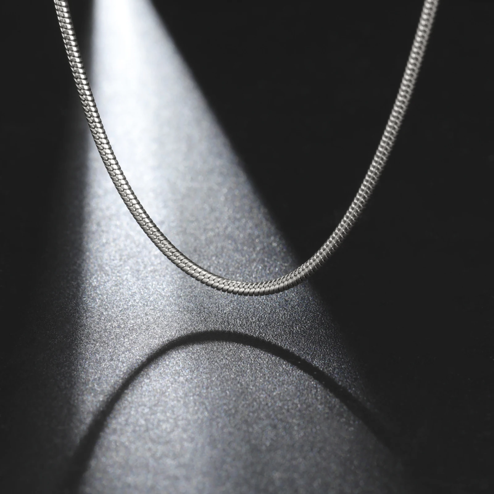 Skyrim Round Snake Chains Stainless Steel Necklace Men Women 40/45/50/55/60cm Length Unisex Hip Hop Punk Jewelry Gifts Wholesale