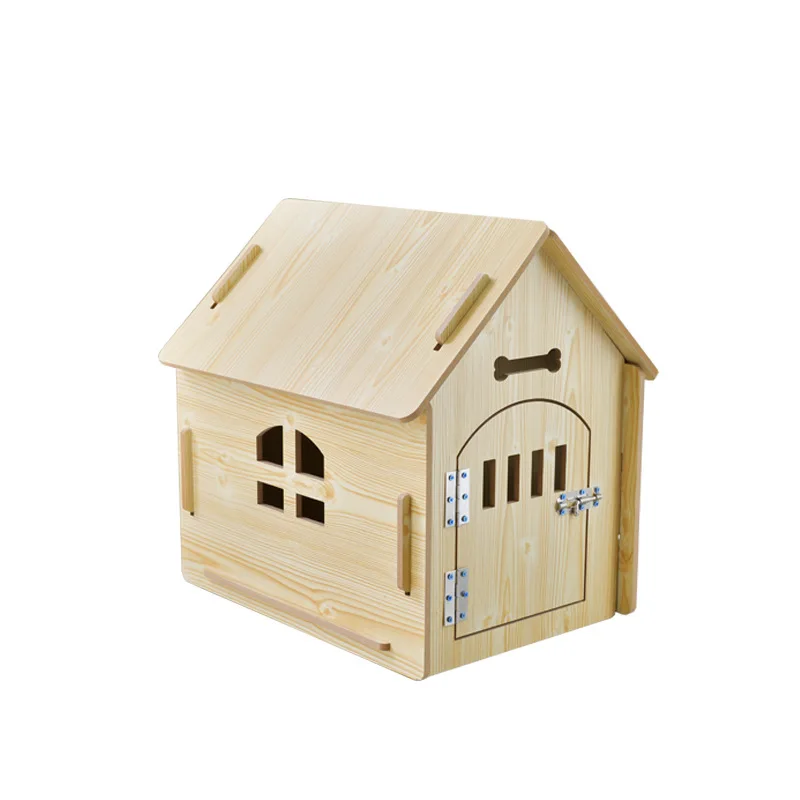 

Dog Room Detachable Easy Installation Four Seasons Cat Nest Wooden House Dog Cage Indoor and Outdoor Universal Dog Nest House