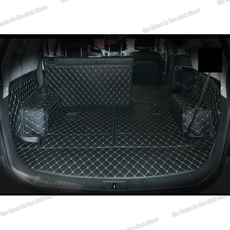 for chevrolet captiva leather car trunk mat 2006 2018 2016 2015 2014 2013 cargo liner carpet 2007 2008 2009 2010 2011 2012