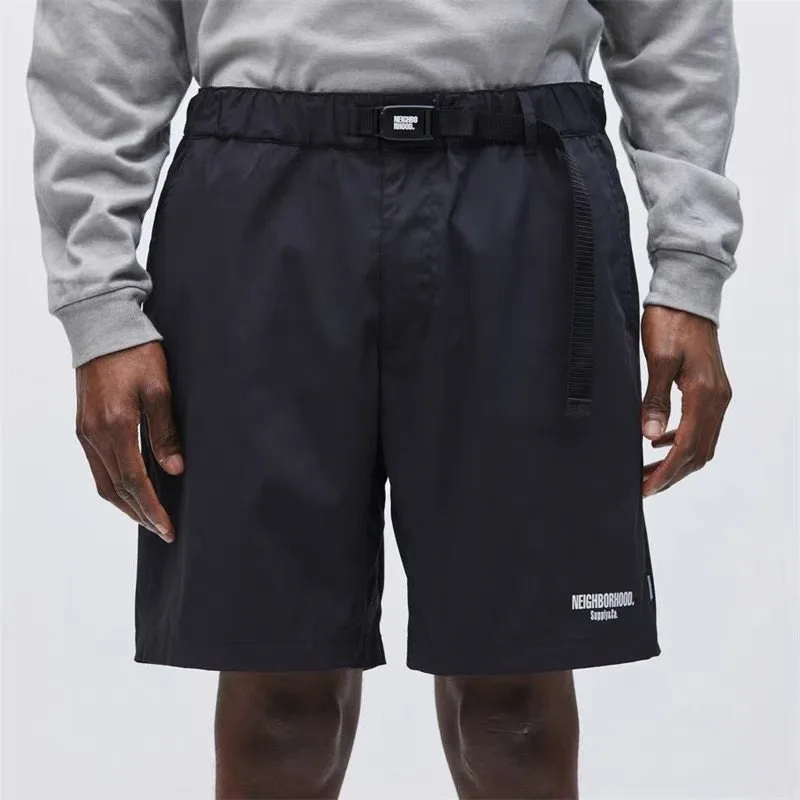 

Trendy Brand NBHD Spring/summer Waterproof Functional Fabric Quick Drying Loose Casual Workwear Belt Shorts 25SS