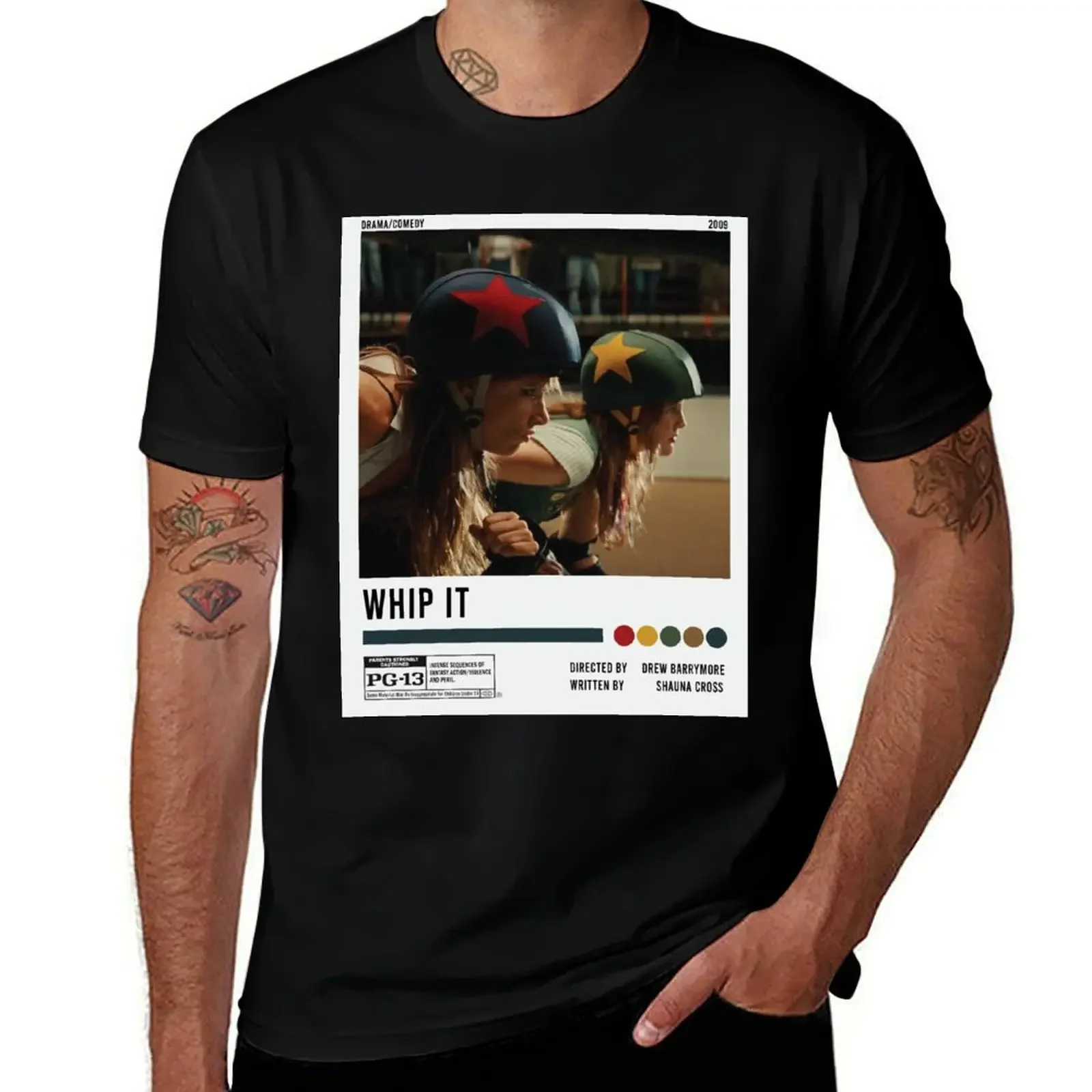 

Whip It Poster T-Shirt korean fashion new gifts and t-shirts oversized t shirt men