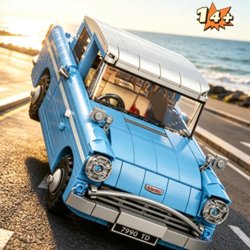 2026-new-868pcs-the-hands-of-young-wizards-witches-muggles-car-enchanted-flying-ford-anglia-toys-for-birthday-festival-gifts