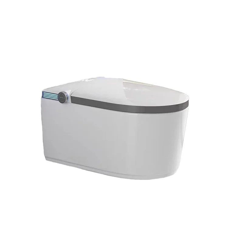 High End Automatic Wall Hung Smart WC Toilet Ceramic Intelligent White Wall Mounted Toilet