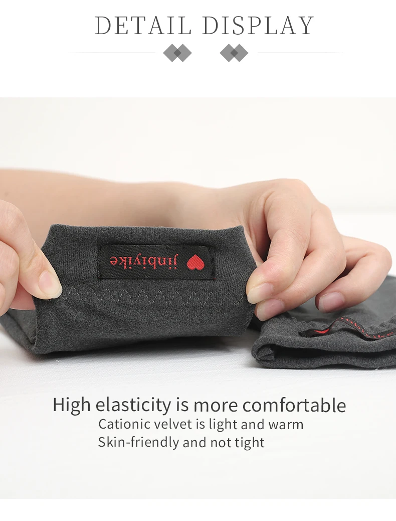 Mittens Male Warm Cycling Driving Cold Students Windproof Elastic Winter Thin Velvet Lovers All Refer to Female Half Round Glove