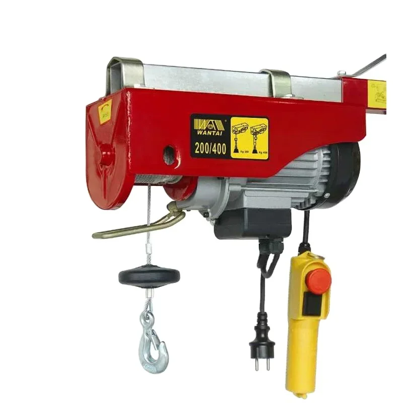 

HUGO Mini Electric Wire Rope 50kg Electric Hoist
