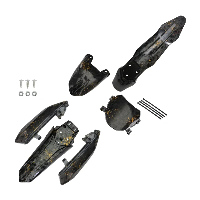 AliExpress NONE LINGQI RACING Water Transfer Carbon Fiber Black Plastic Body Kits Motorcycle Fairings For Talaria Sting MX3 X3 Electric Bike