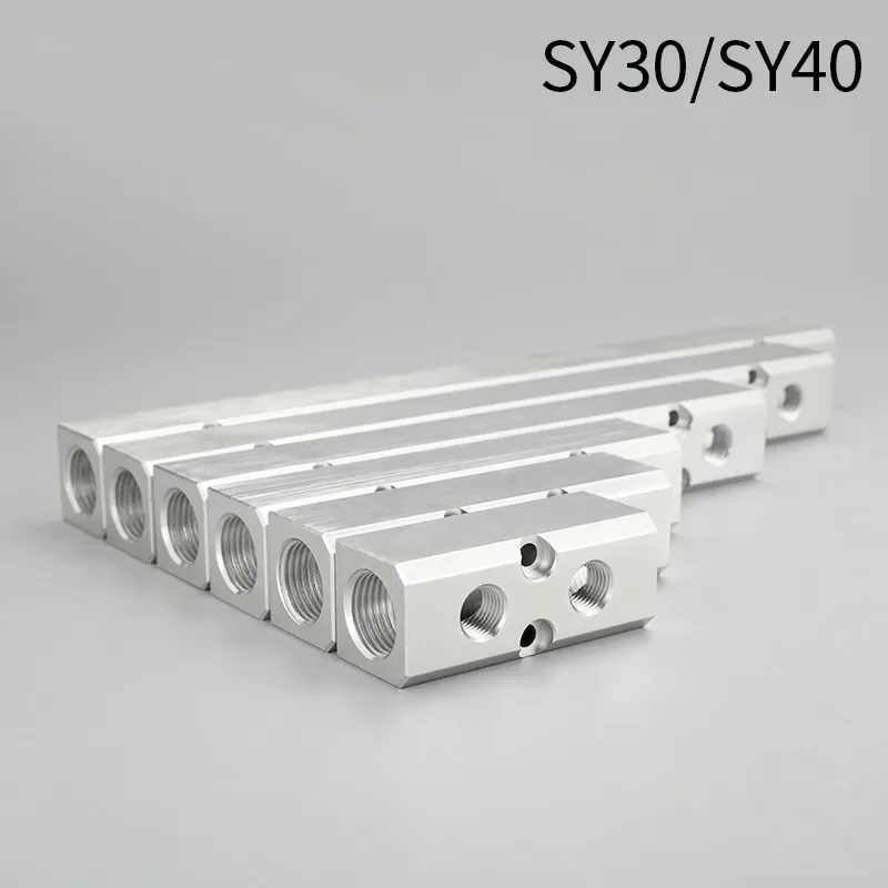 Pneumatic Quick Connector Air Exhaust Manifold Multi Ventilation Shunt SY30-02-2F SY30-02-5F SY40-02-3F SY40-02-9F