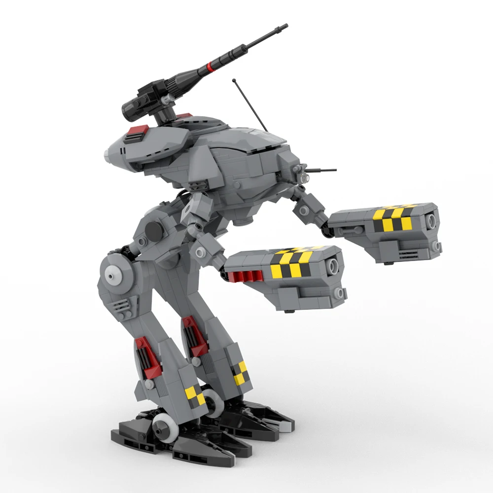 Rauderheds MAD-3R Robot piechoty Mecha figurka klocki do budowy zestaw modeli do składania MOC Wolfrider żołnierz zabawka z klocków prezent urodzinowy dla dziecka