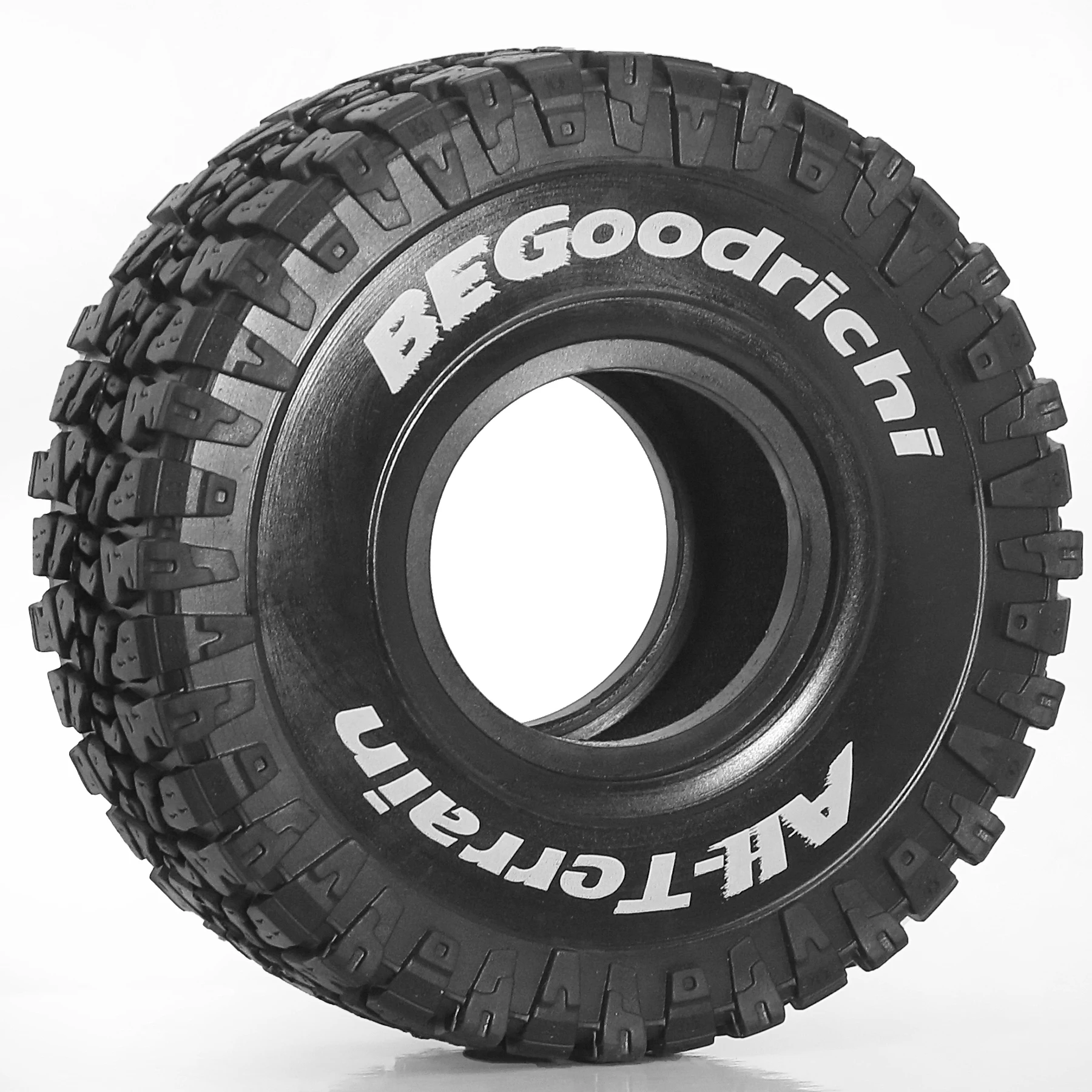 RS Aluminum 1.9 Beadlock Tires for Traxxas TRX4 Axial SCX10 II III  Wraith Redcat Gen 8 Gen 7 RC4WD 1/10 Scale RC Crawler R110