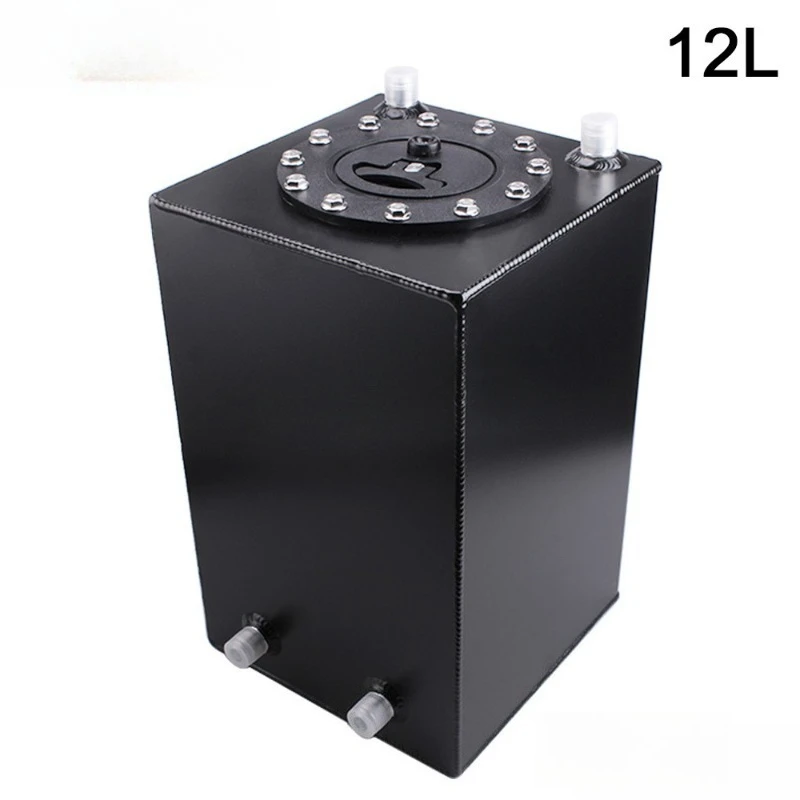 Suitable for 12L3 three-gallon auxiliary fuel tank aluminum alloy buffer tank mirror polishing universal fuel tank