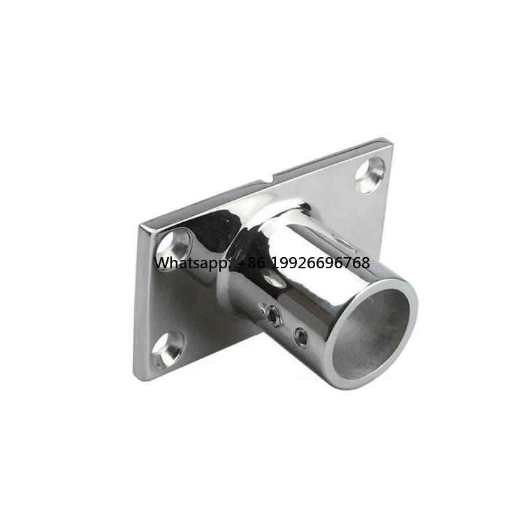 

Quality Assurance: Starfish Brand Marine Boat 316 Stainless Steel Rail, Rectangular Base, 90 Degree Fitting, Pipe Stanchion manu